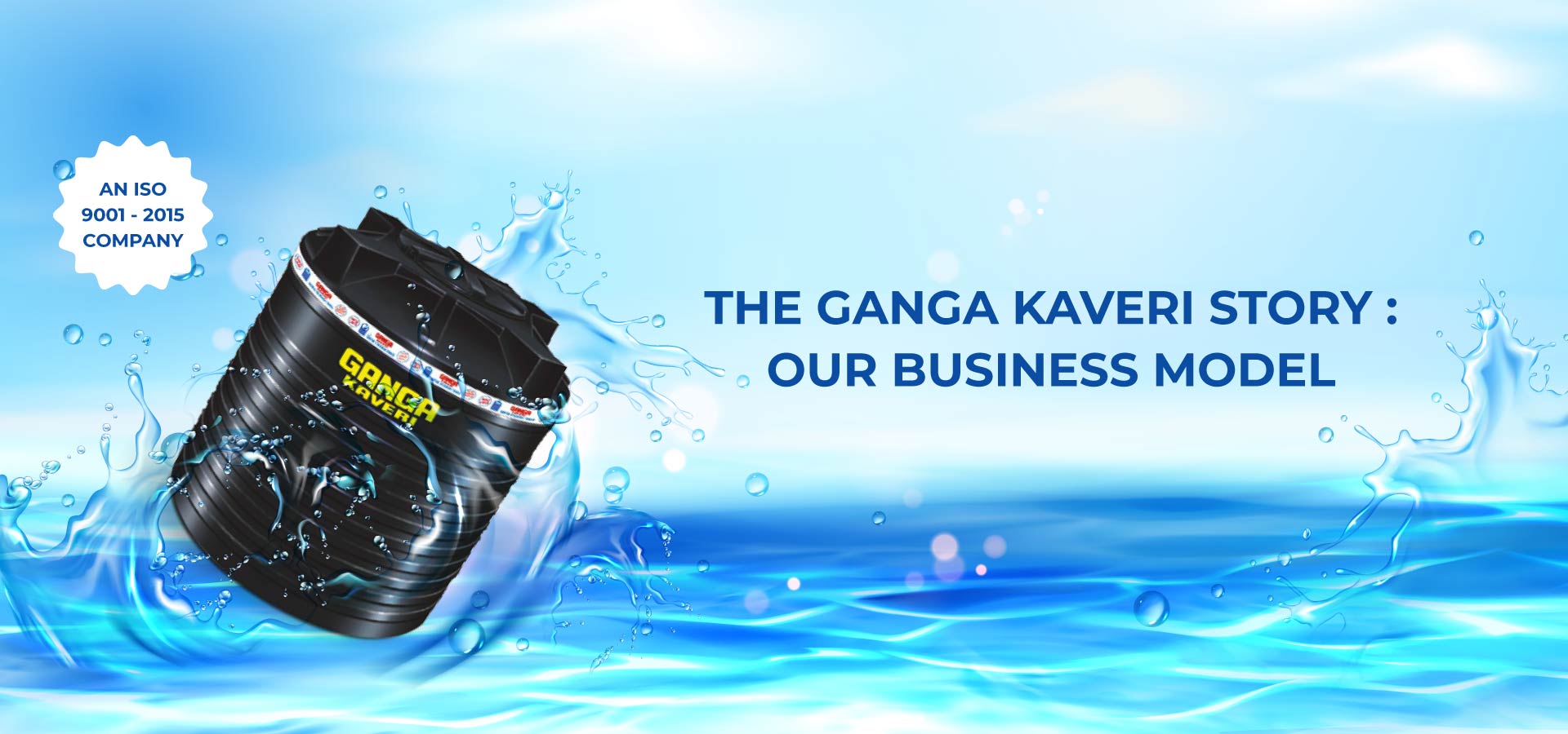 About gangakaveri water tank business model